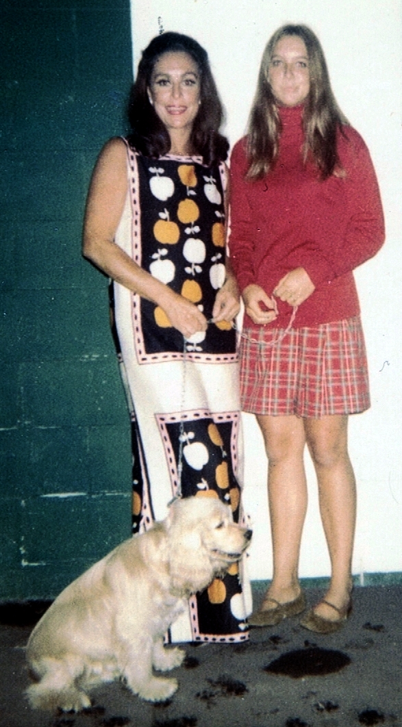 Patrice Munsel, Daughter Heidi and Dog Worry.