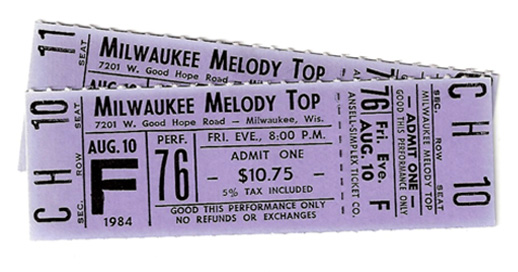 Melody Top Tickets